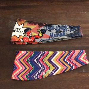 Set of 2 Junk Headbands